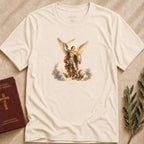 St. Michael the Archangel - Defender of Heaven T-shirt — Catholic t-shirt for women | Santa Cruz — photo 3