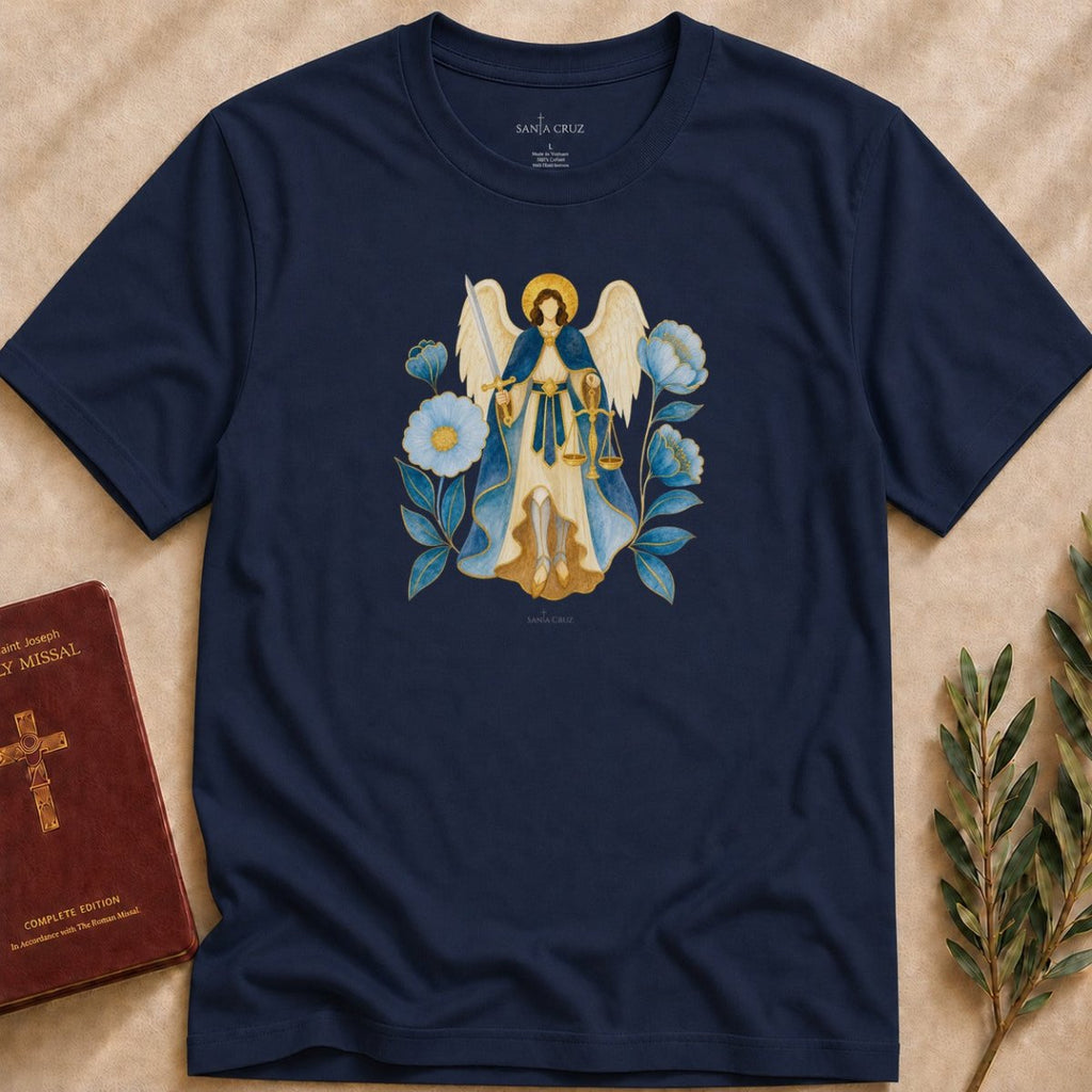 St. Michael the Archangel - Guardian of Souls T-shirt - 21899809207956783053
