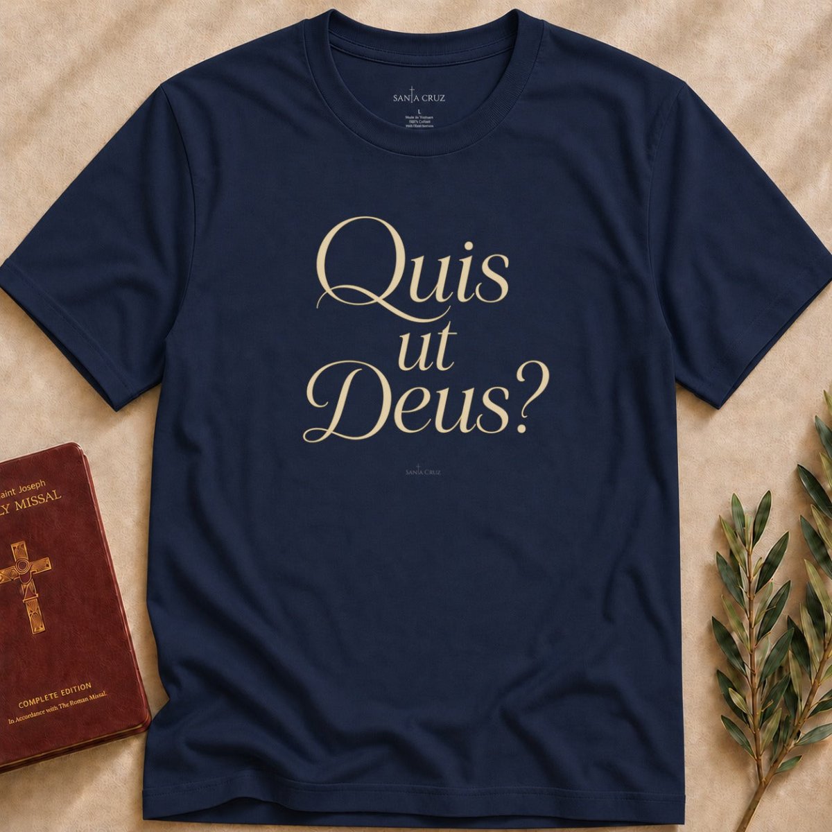 St. Michael the Archangel - Quis ut Deus T-shirt - 11439452910162981740
