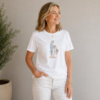 Virgin Mary - Grace in Bloom T-shirt - 64560915446233065320